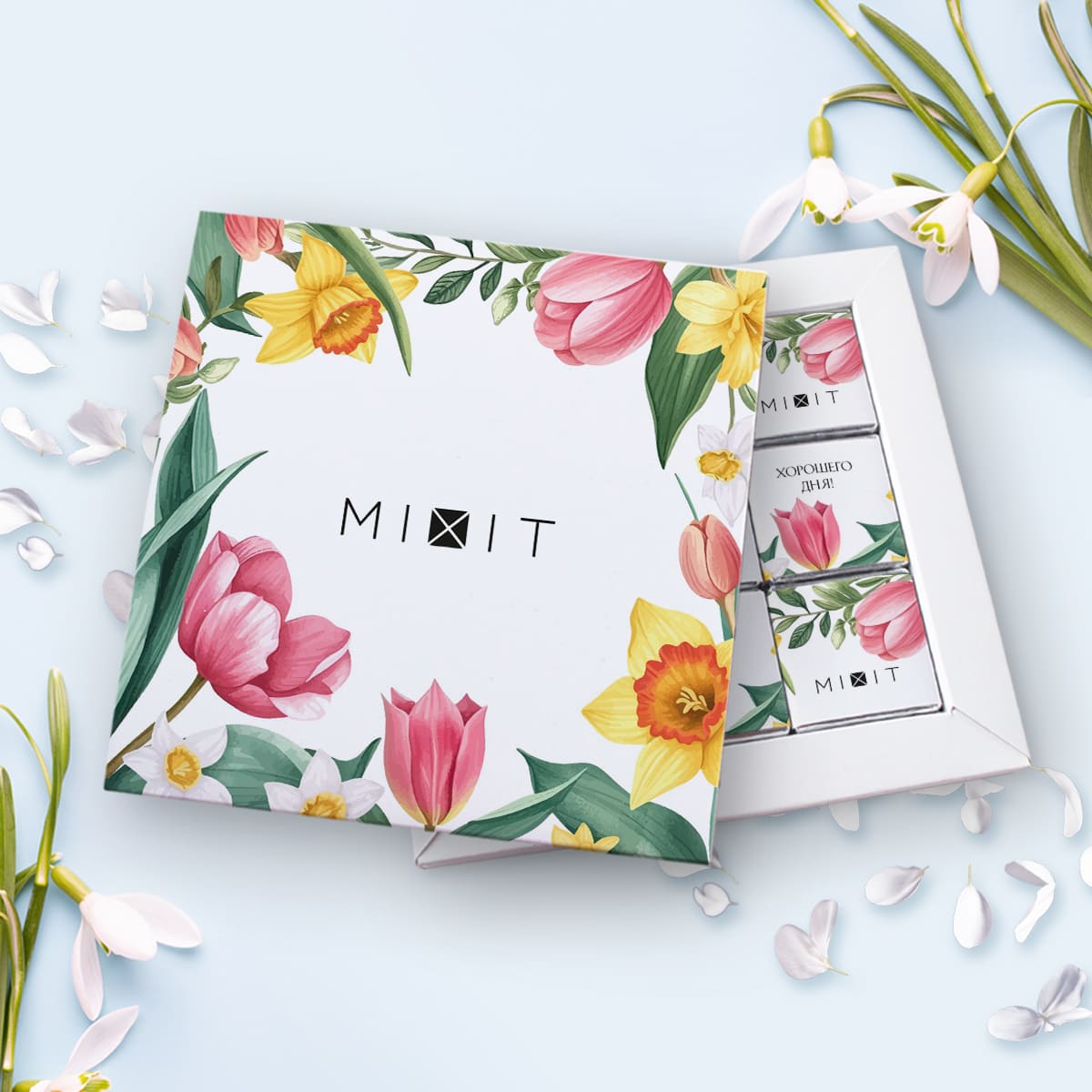 Набор "Пенал 9" (9 шоколадок 5гр)  #000647