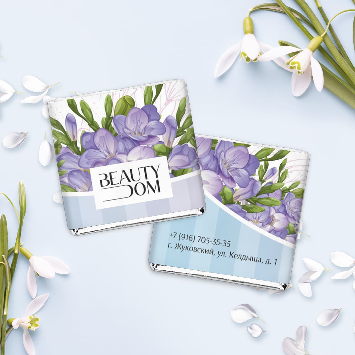 Шоколад 5 гр. весенний #000444