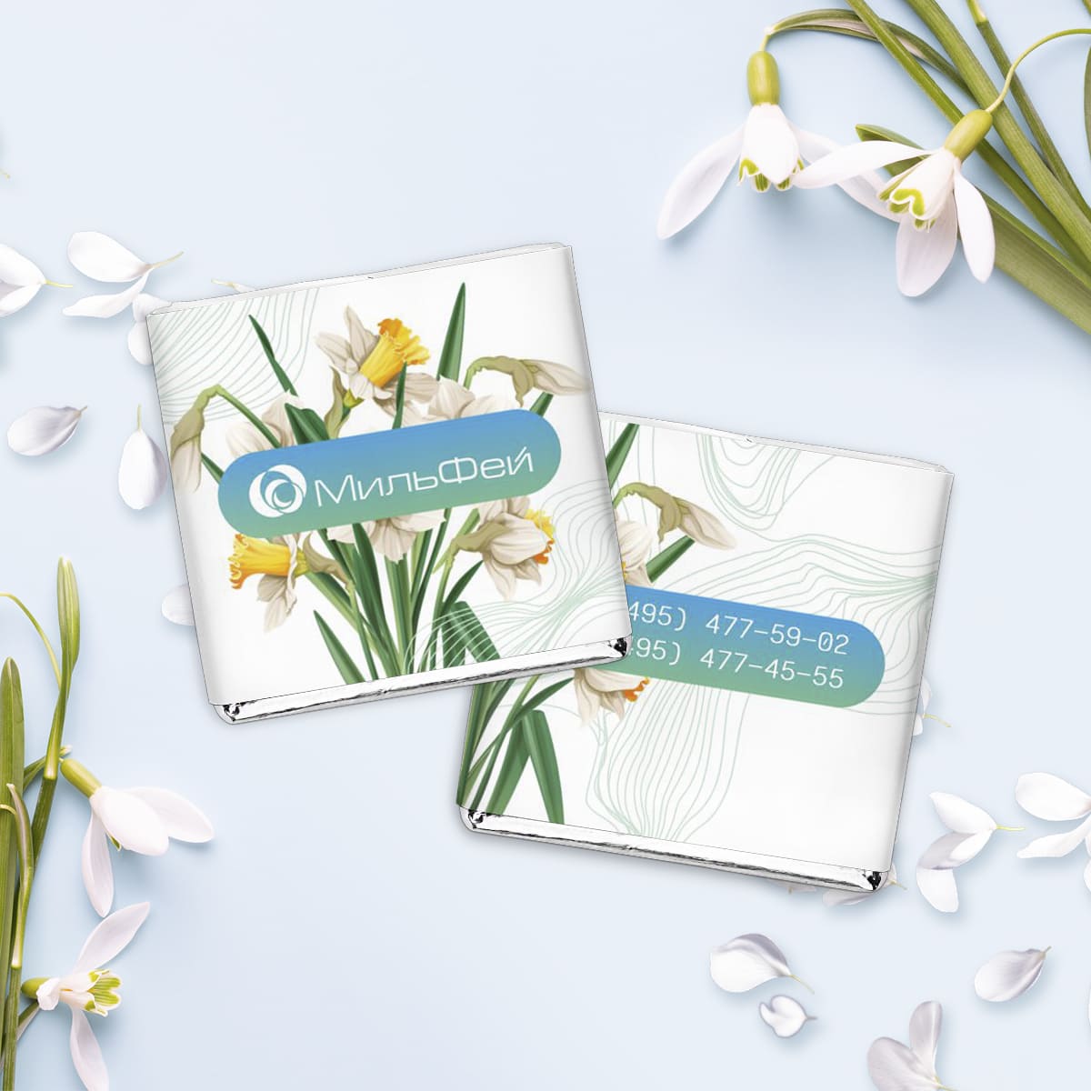 Шоколад 5 гр. весенний #000694