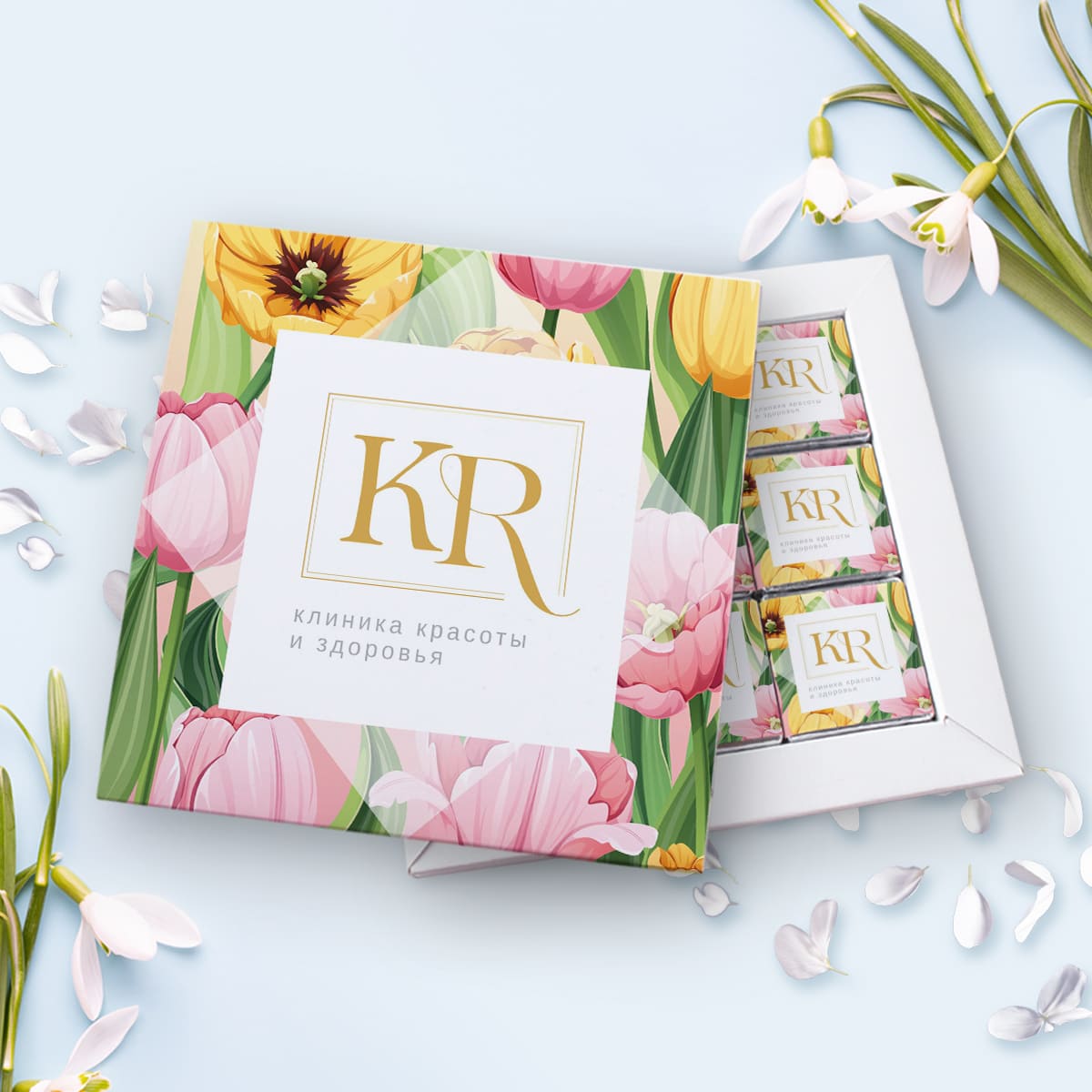 Набор "Пенал 9" (9 шоколадок 5гр)  #000644