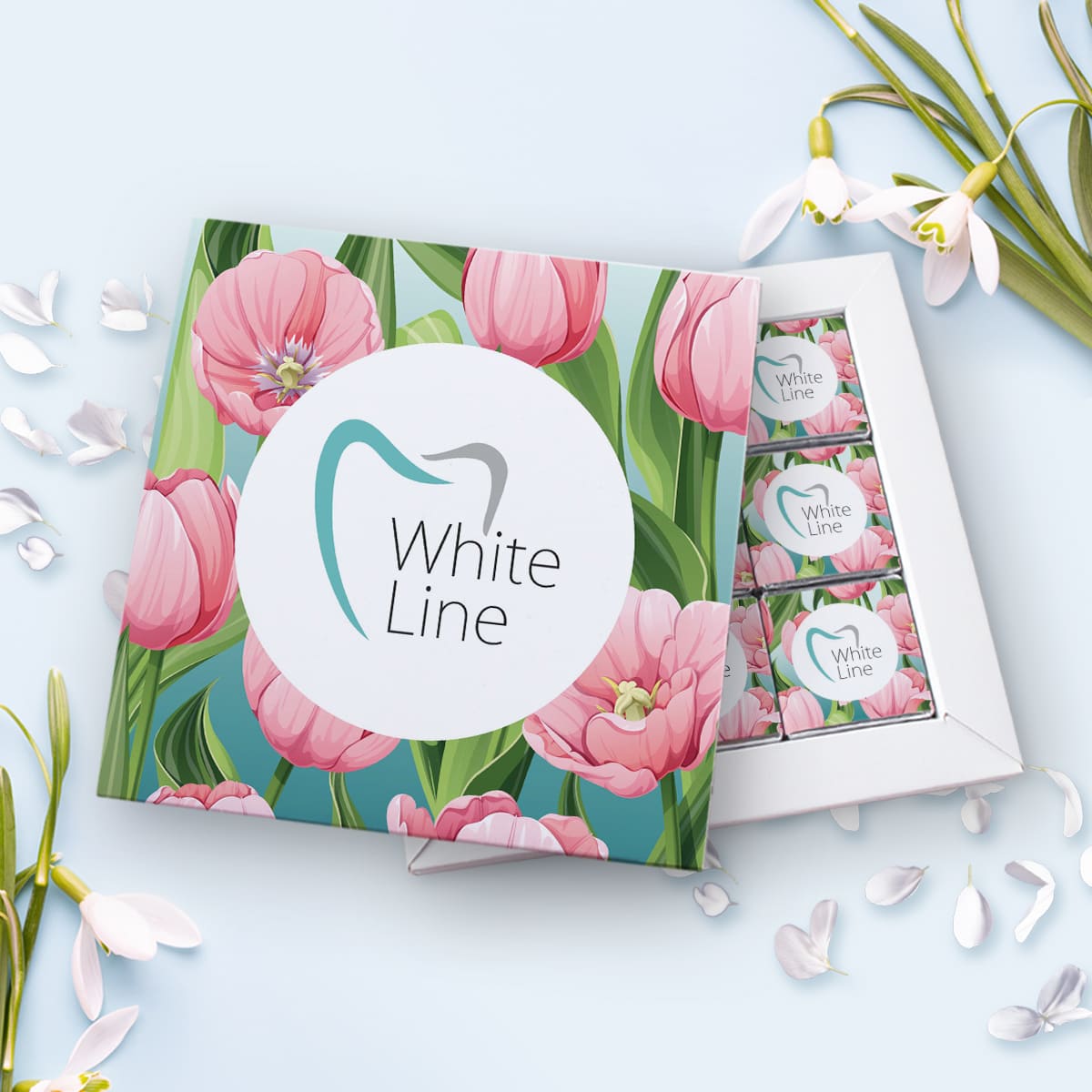 Набор "Пенал 9" (9 шоколадок 5гр)  #000645